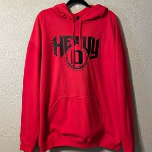 Heavy, D men’s pullover sweatshirt